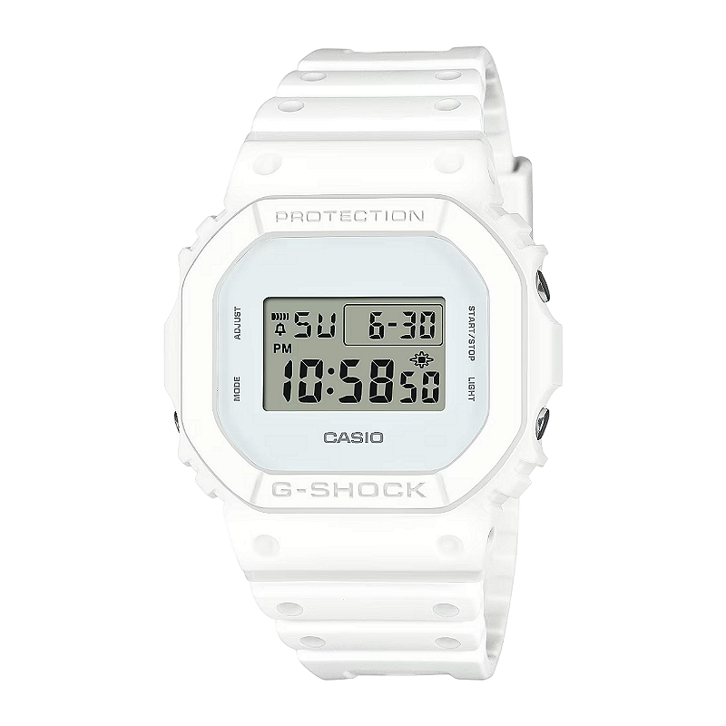 【美品】G-SHOCK DW-5600 ホワイト Casio G-SHOCK DW-5600WW-7DR Branco Resistente 200M - Relojoaria