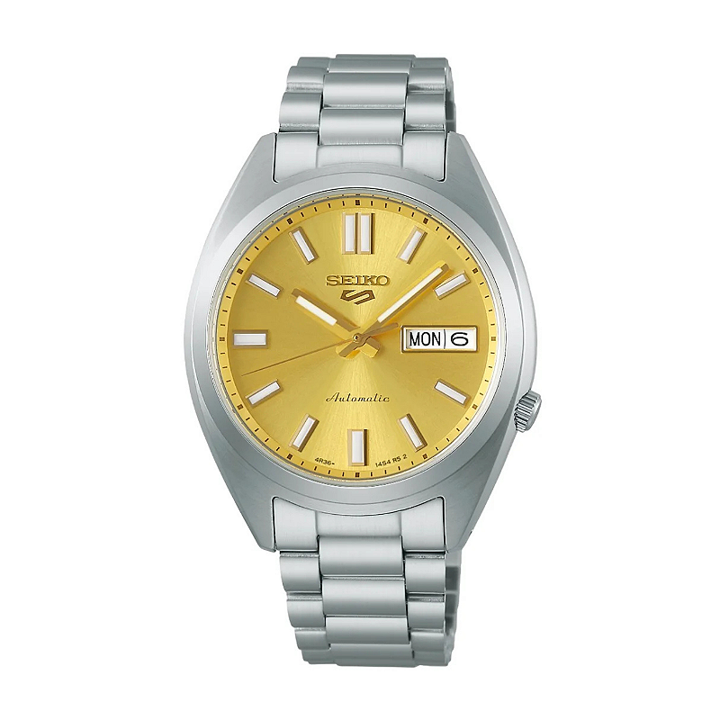 Seiko 5 Sports SRPL59B1 – Automático 4R36 37,4mm Dourado