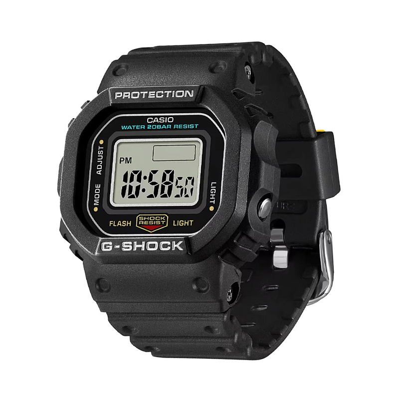 【新品】CASIO G-SHOCK nano DWN-5600-1JR ブラック Relógio G-Shock Nano DWN-5600-1 – Ring-Size Digital Resistente