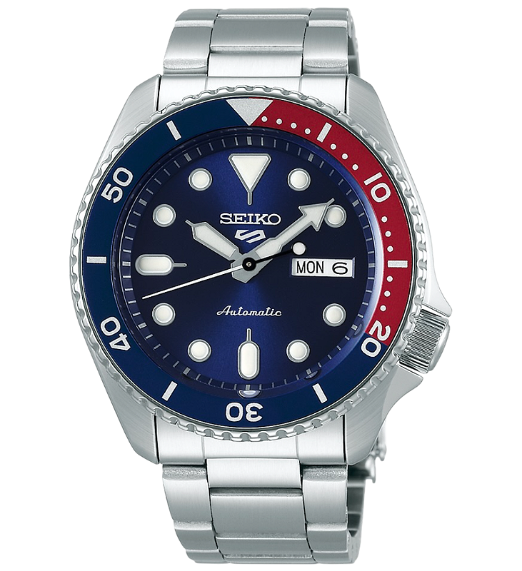 SEIKO5　sports　セイコーファイブ Seiko 5 Sports SRPD53 Azul Automático 42.5mm Inox - Relojoaria