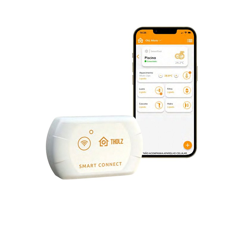 SMART Connect - Controle via Aplicativo Tholz - SOS da Piscina