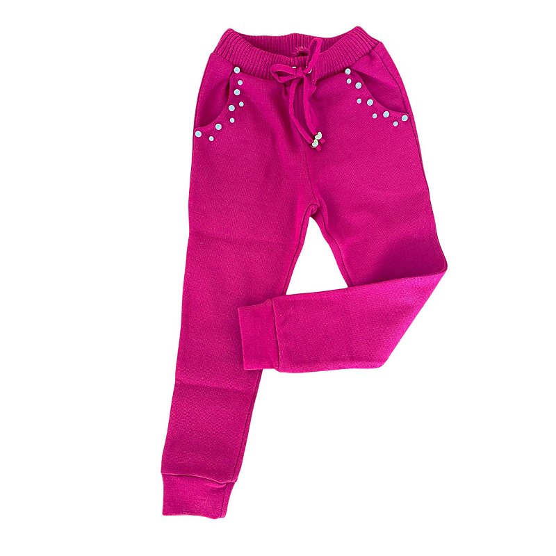 Calça Moletom Infantil Pink - Bebelândia - Petit Nini  Oferta de  Acessórios e Roupas para Bebês e Crianças