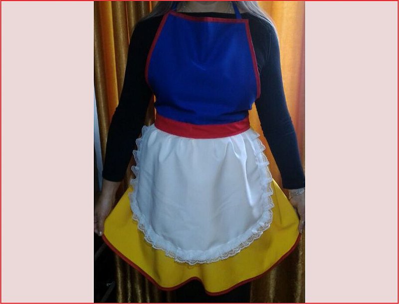 Avental Branca de Neve
