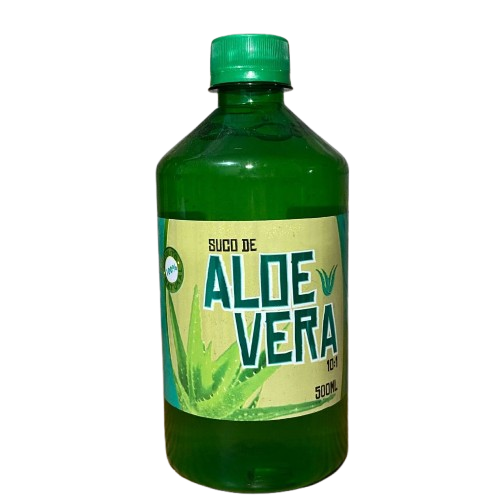 Suco De Aloe E Vera 100% Natural - Ninho Verde - 500ml - Status Verde