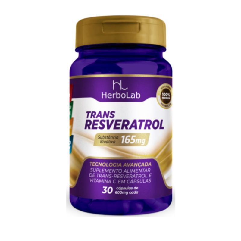 Trans Resveratrol 30 cápsulas 600mg HerboLab