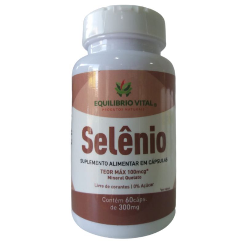 Selênio Quelado 240mg 60 cápsulas Equilibrio Vital