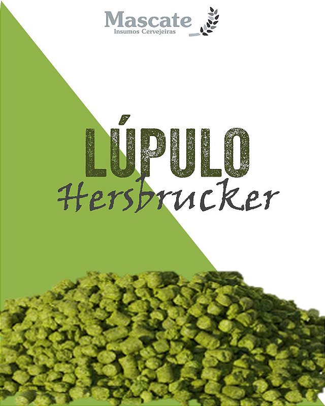 Lúpulo Hersbrucker - Mascate Insumos