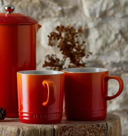 Caneca Espresso 100 ml Cayenne- Le Creuset - Casa de Lila Presentes