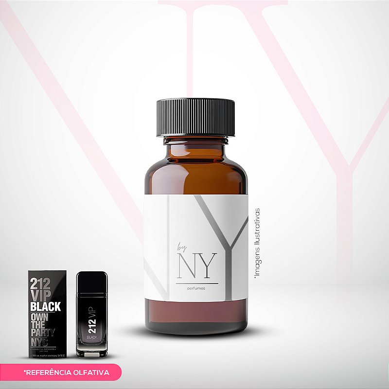 Essência Inspirada 212 Vip Black Carolina Herrera by New York