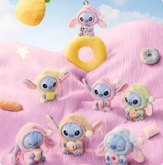 Stitch Caixa Surpresa ( Aleatório ) Estilo Labubu - Eat Something