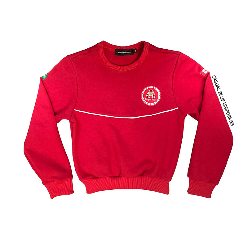 Maple Bear Infantil Blusa Moletom Sem Capuz 93 Casual