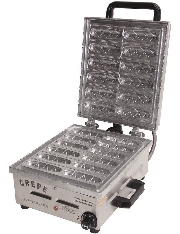 Crepeira Elétrica Profissional 12 Cavidades Ademaq - GASTROQUIP - Alta ...