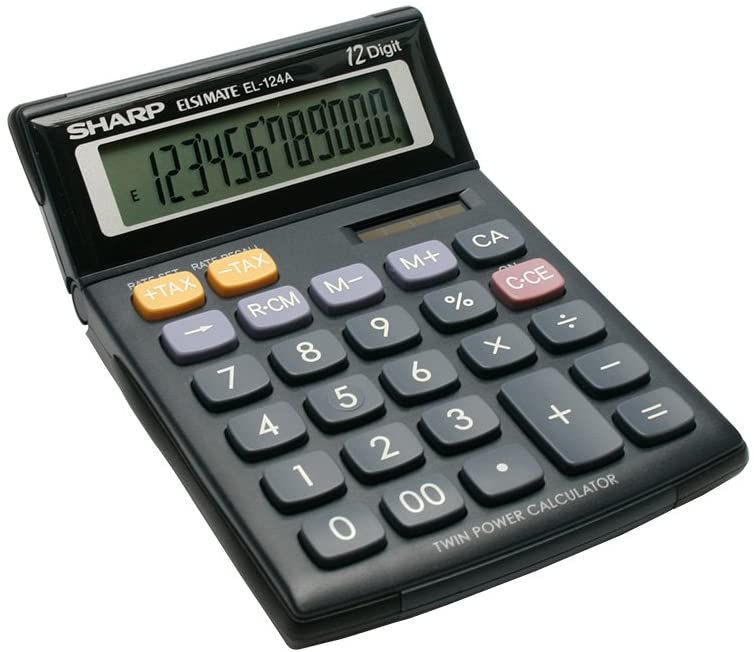 Calculadora Sharp El-s25b-bl Com 10 Dígitos E Tabuada - Azul em Promoção na  Americanas