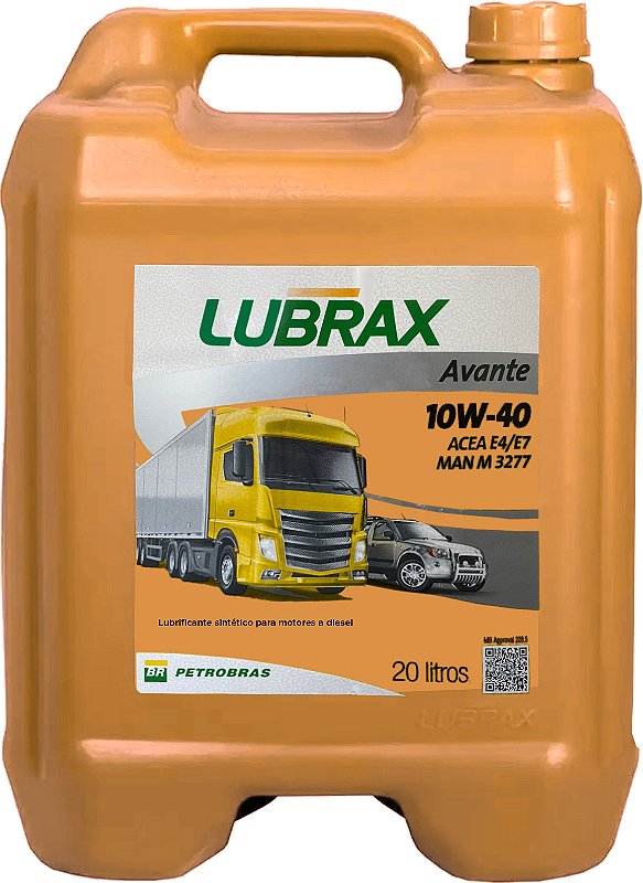 LUBRAX AVANTE SINTETICO DIESEL 10W-40 - Investigaciones Agropecuarias  Paraguay