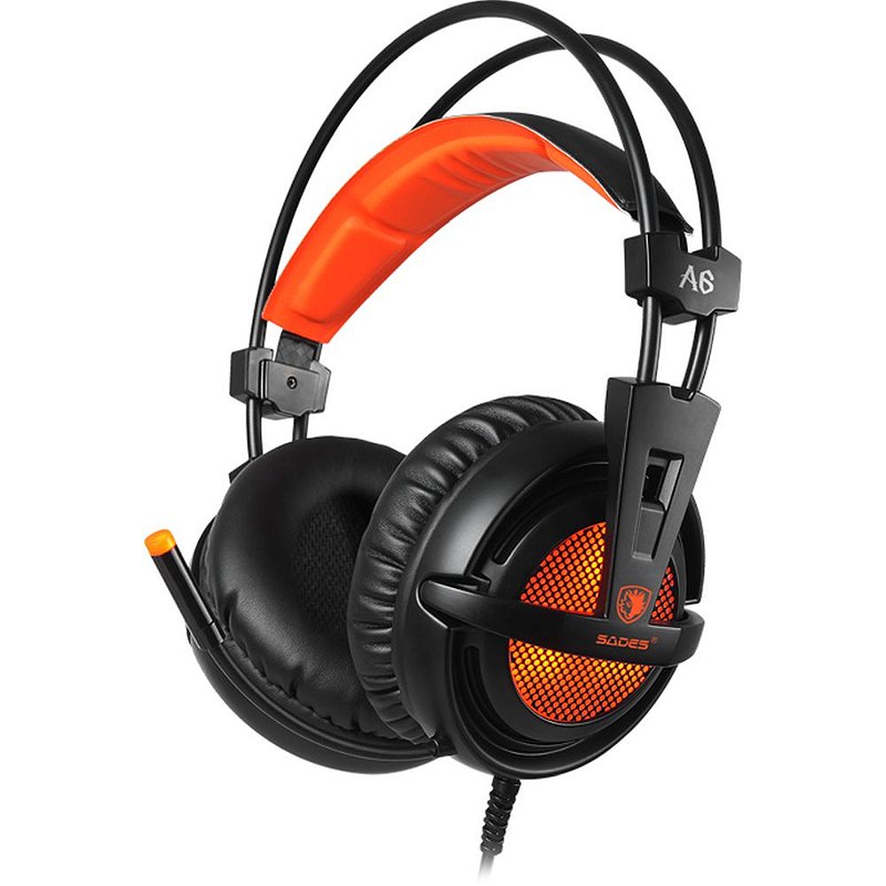 Headset Sades A6 7.1 USB - Sades Brasil - Acessórios Gamer