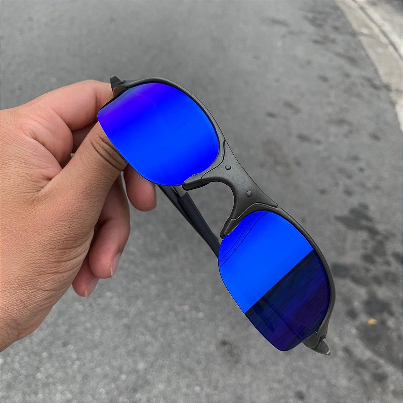 Óculos Oakley Romeo 2 Lente Azul Brilho Reto Armação X-metal Frete Grátis -  Outlet Magrinho - Os Melhores Preços só Aqui!