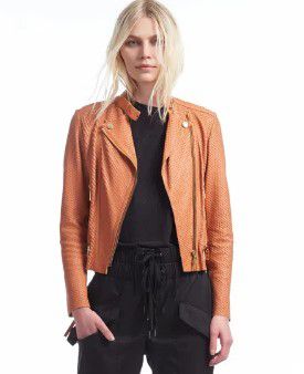 jaqueta animale couro