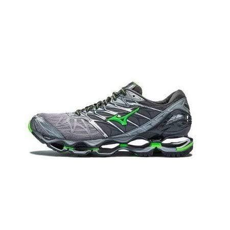 mizuno wave prophecy 7 preto e verde