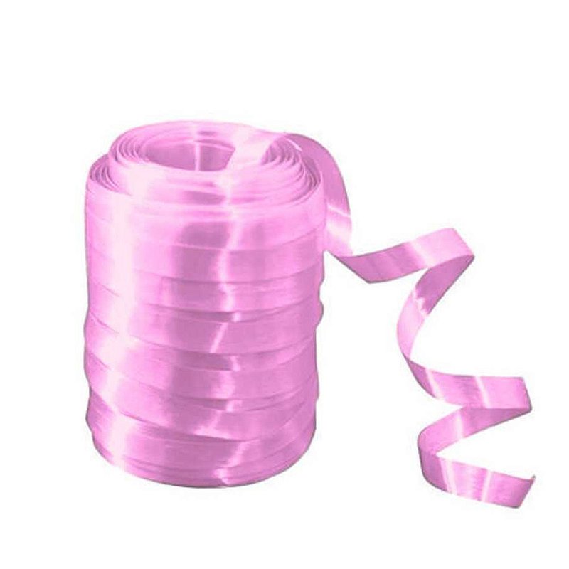 Fitilho Acetinado 5mm x50M Rosa Código 22 - Docerrano - Confeitaria e Festa