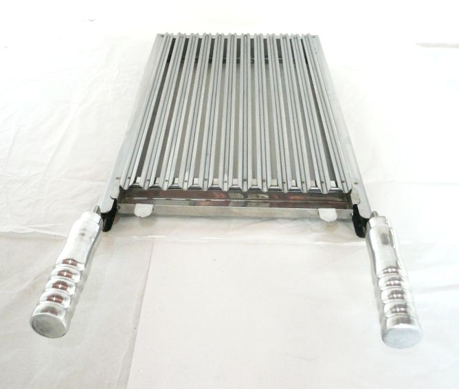Grelha Argentina Picanha - Aço Inox - 30x48