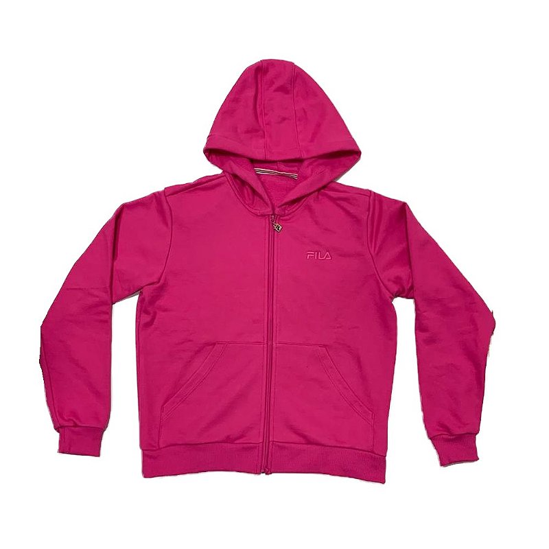 Moletom hotsell fila rosa