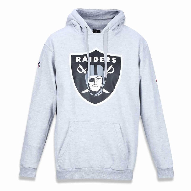la raiders moletom com capuz