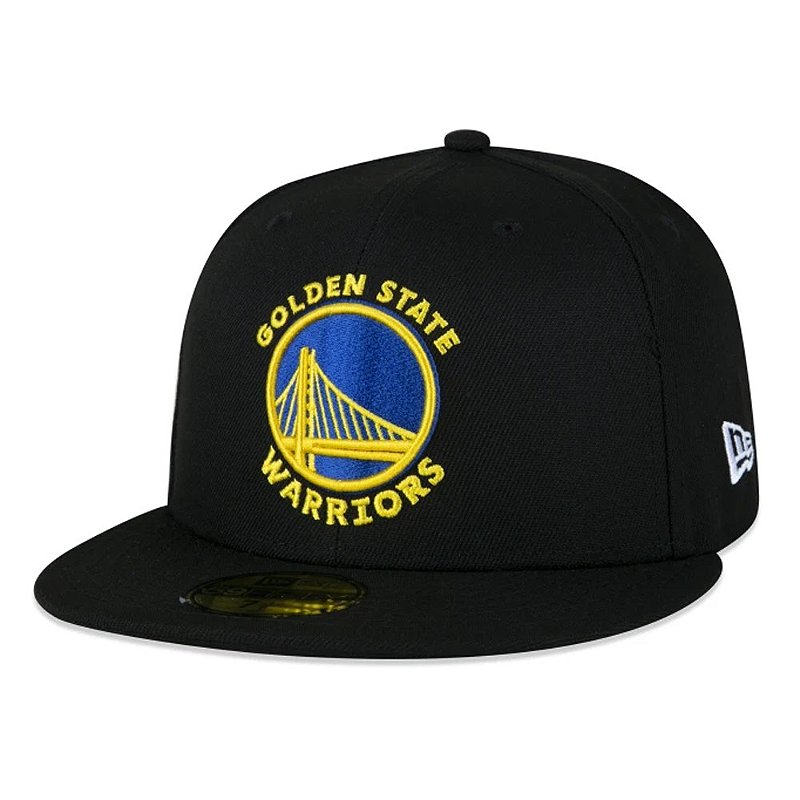 New Era Men's NBA Gs Warriors On Court Official 20Suede 5950 Fitted Hats