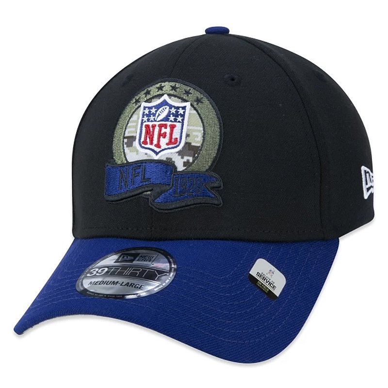 Boné New Era 3930 NFL Shield Salute To Service - FIRST DOWN