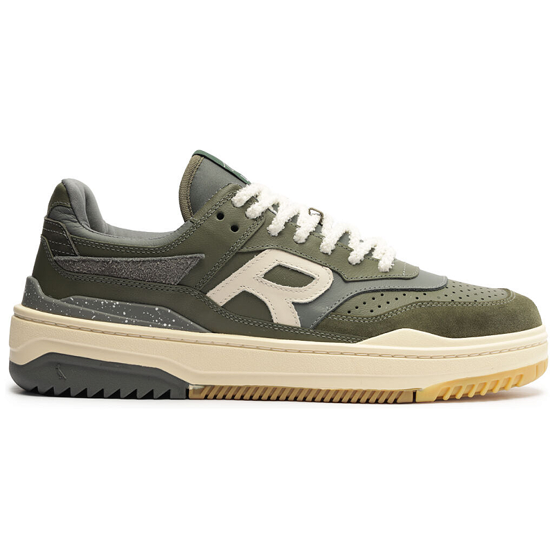 Tenis Masculino Reserva R Broox Good Luck Verde Oliva - FIRST DOWN