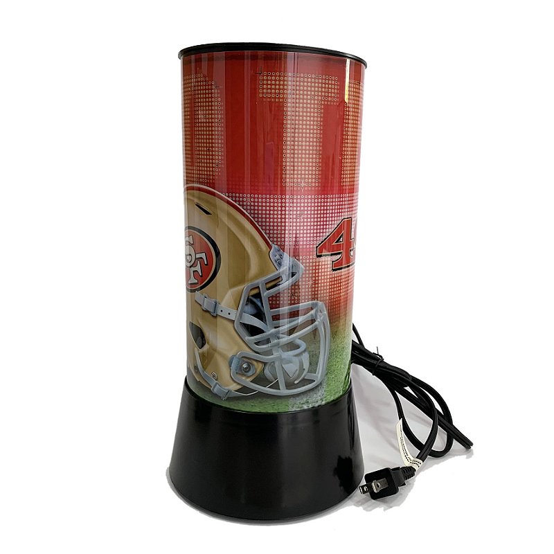 Luminária Rotativa 30cm NFL San Francisco 49ers FIRST DOWN Produtos