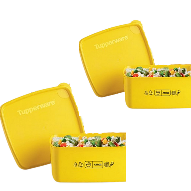 Tupperware Jeitosinho Mix Arroz 400ml - 2 peças - Loja Tupperware
