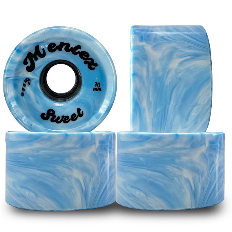 Rodas Longboards Mentex 70mm Dureza 85A Sweet Blue