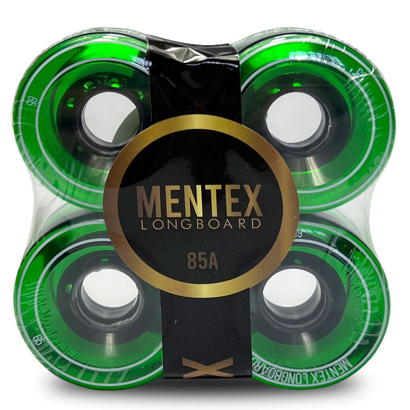 Rodas Longboards Mentex 65mm Clean Green Importada