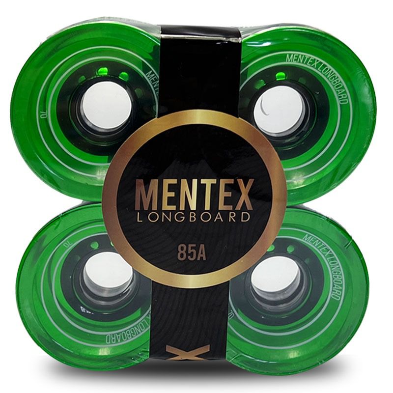 Rodas Longboards Mentex 70mm Clean Green Importada