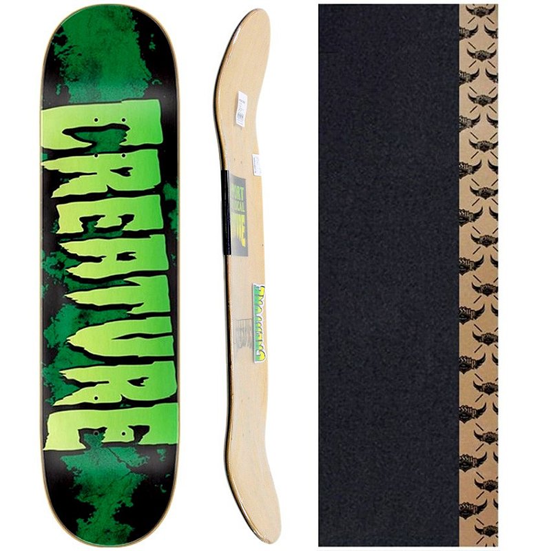Shape Maple Creature Skateboard Green Mark 9.0 + Lixa Jessup