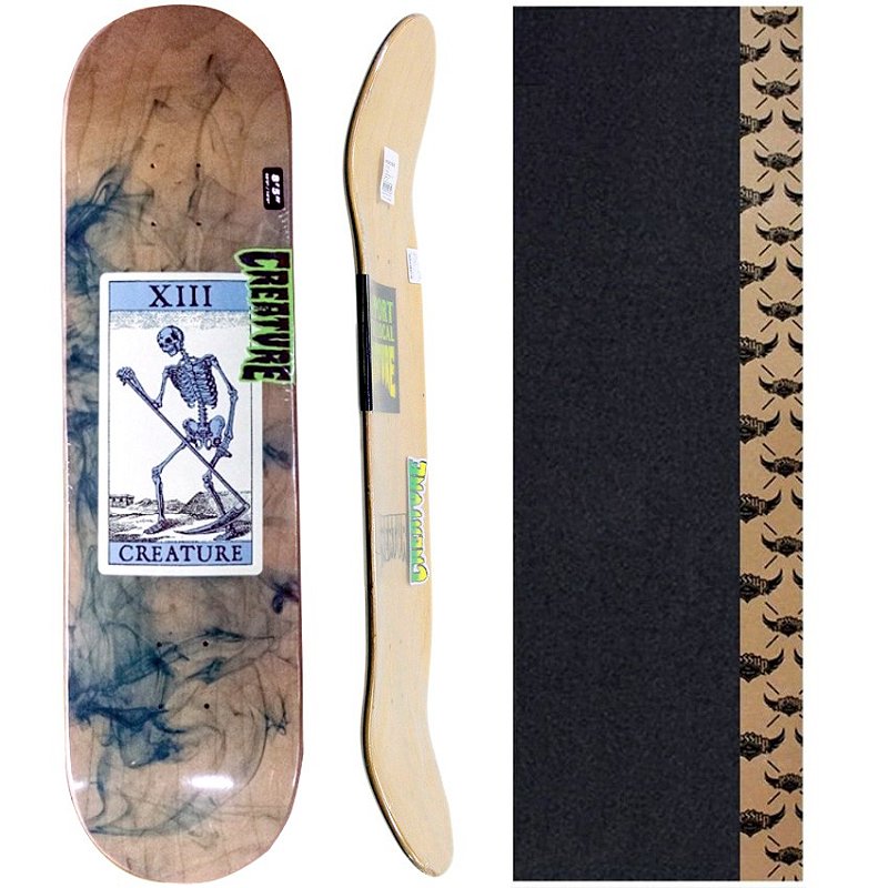 Shape Maple Creature Skateboard Death Card 8.5 + Lixa Jessup