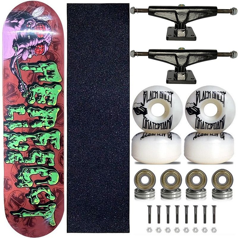 Skate Completo Shape Perfect Line 8.0 Fly Crazy