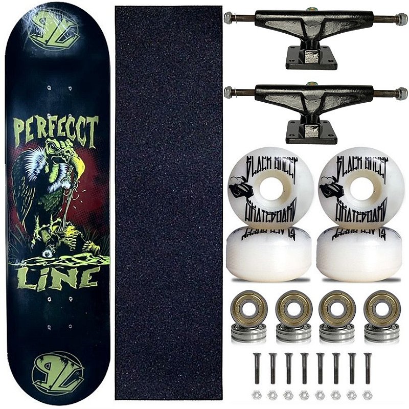 Skate Completo Shape Perfect Line 8.0 Abutres