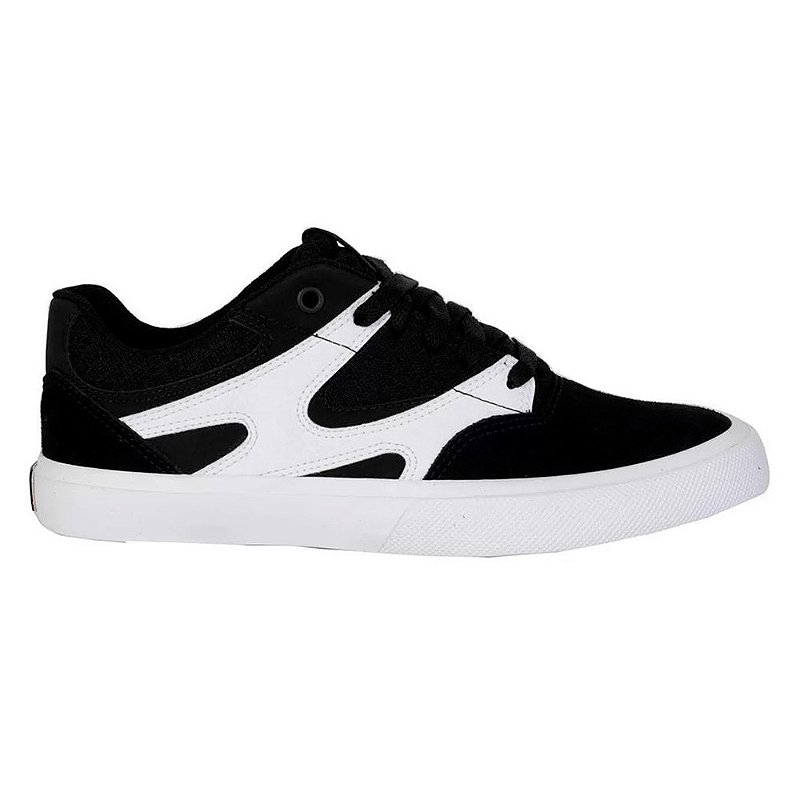 Tênis Skate DC Shoes Kalis Vulc Preto / Branco