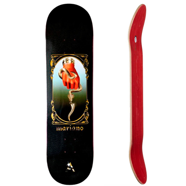 Shape Maple April Skateboard 8.0 Guy Mariano Cronetto Black