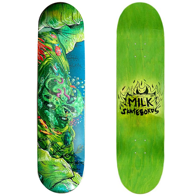 Shape Maple Importado Milk Skateboards 8.0 Ocean Fall