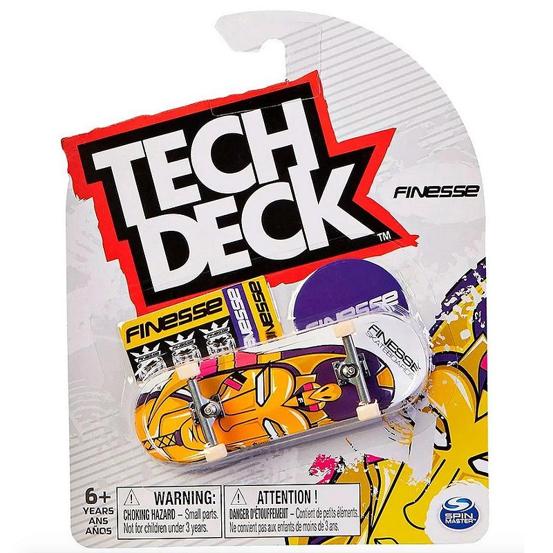 Fingerboards Tech Deck Mini Skate (Skate de Dedo) Finesse