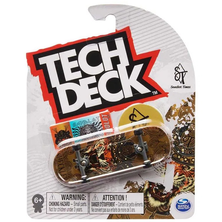 Fingerboards Tech Deck Mini Skate (Skate de Dedo) Tiger