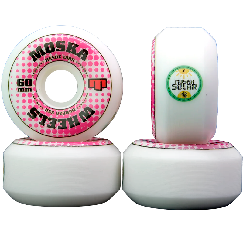 Roda Moska Calibre 60mm 53D ( jogo 4 rodas )