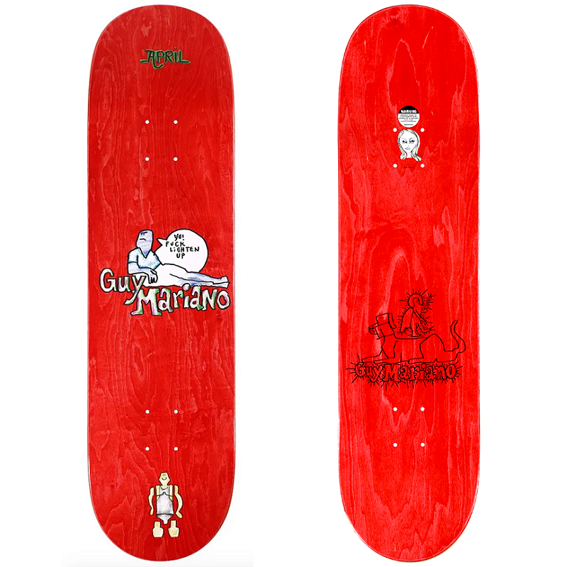 Shape Maple April Skateboard 8.0 Guy Mariano by Gonz