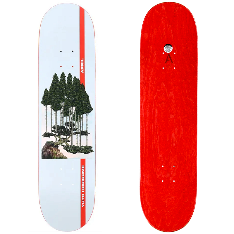 Shape Maple April Skateboard 8.0 Yuto Horigome Daisugi Shape Maple April Skateboard 8.0 Yuto Horigome Daisugi