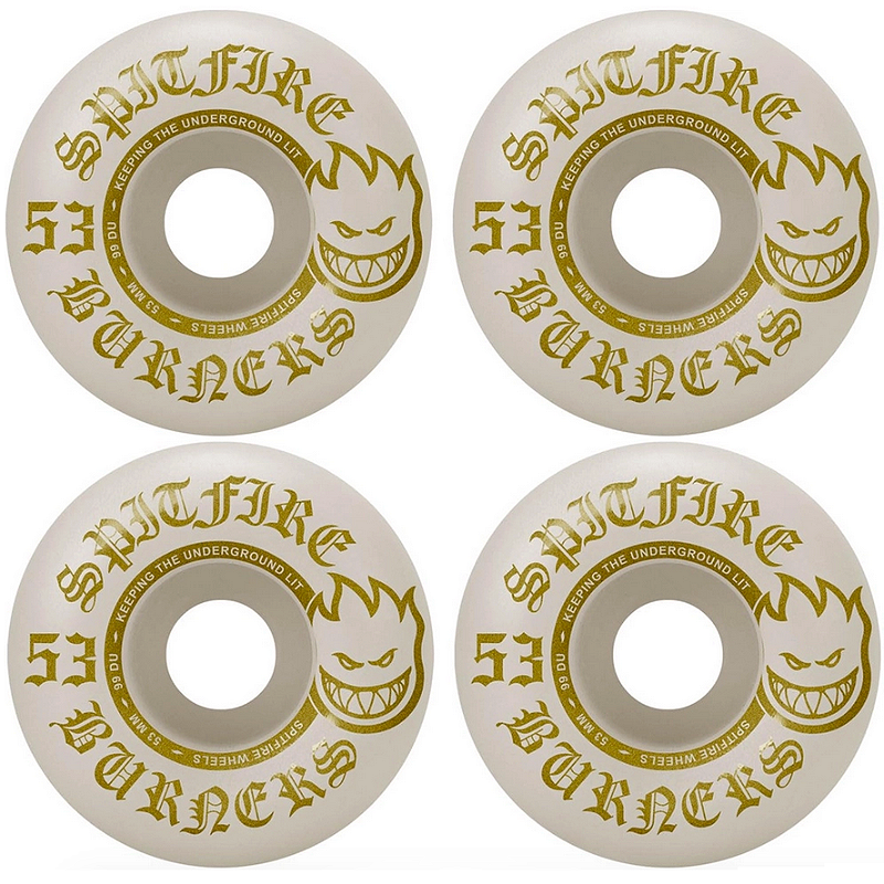 Rodas Spitfire Classic 53mm Gold Burners 99DU
