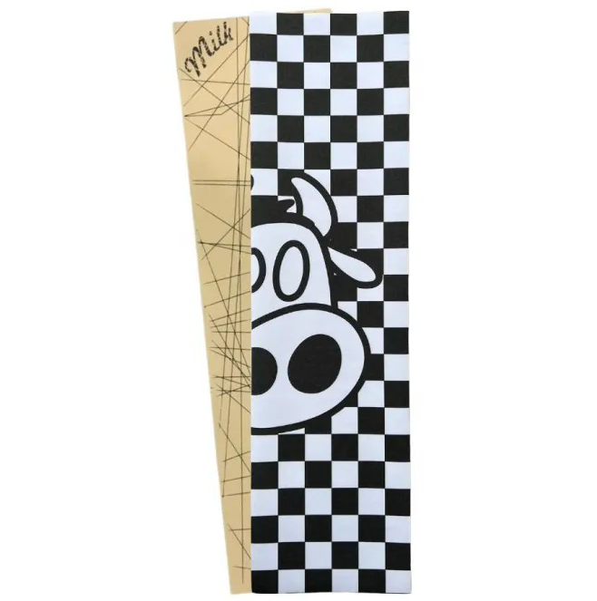 Lixa Importada Milk Skateboards Emborrachada Cow Xadrez