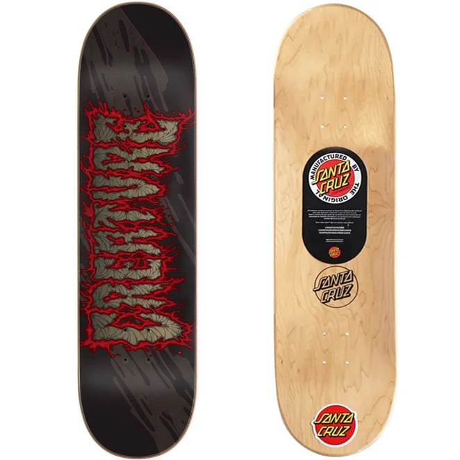 Shape Maple Creature Skateboard 8.25 Toxica LG Birch