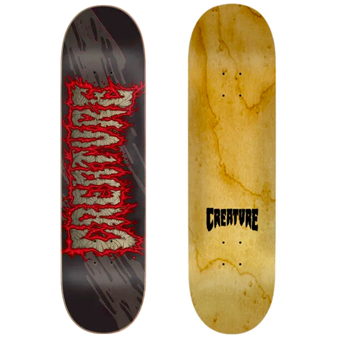 Shape Maple Creature Skateboard 8.25 Toxica LG Birch